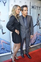 Christine Taylor and Ben Stiller, 2013