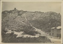 Train at summit of Mount Tamalpais, date unknown