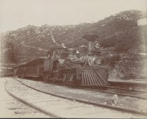 Mt. Tamalpais and Muir Woods Railway train, date unknown