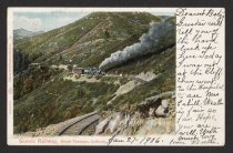 Tamalpais Scenic Ry. on the way to Mt. Tamalpais, Cal