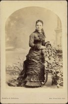 Portrait of Hilarita Reed Lyford, circa 1884