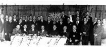 Photo of members of the Mill Valley Rotary Club, 1943
