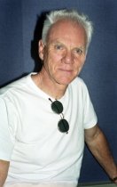 Malcolm McDowell at the Closing Night Party, 2001