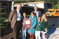 Mill Valley Lion's Club Tam Valley School award, circa 1994
