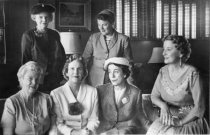 Meeting of local Mill Valley women, 1940's