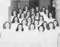 Masonic Lodge girls youth group, Job's Daughters, date unknown