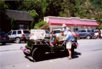 Cub Scouts at the Mill Valley Memorial Day Parade, 2002