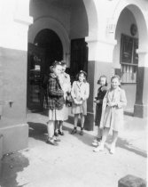 Members of the Mill Valley Girl Scouts, circa 1950