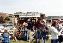 Mill Valley Historical Society booth, 80th anniversary of Mill Valley, 1980