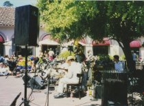 Campbell's Vintage Jazz group at the Mill Valley Depot Plaza, 1998