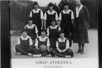 Tamalpais High School girls basketball team, circa 1920's