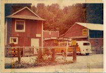 The Mill Valley Lumber Company from Miller Avenue, circa 1973