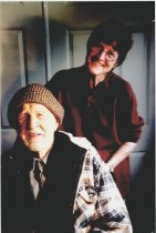 Painter Ray Strong and his daughter Barbar Strong, 2006