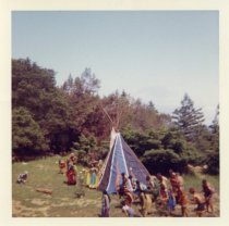 Teepee in the Mountain Play "Tamalpa", 1963