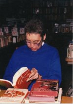 Lyn Brockway, volunteer, Friends of the Library, 1990