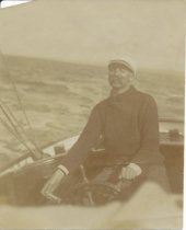 Unknown sailor on yacth