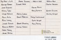 Mill Valley Park School 3rd grade class, 1926 or 1927