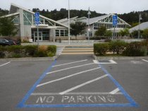 Edna Maguire School entry path, 2018