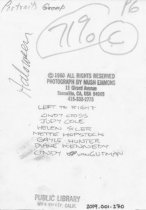 Group in coustume, Holloween 1980