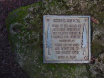 The Old Mill (Historic Saw Mill) historical plaque, 2018