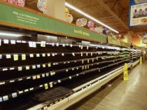 PSPS caused shortage of refrigerated vegatables, 2019