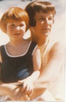 Molly MacGowan with daughter, Ginger, 1973