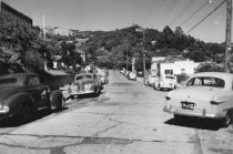 Photograph of downtown midtown Mill Valley, 08/08/1952