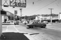 Photograph of downtown midtown Mill Valley, 08/08/1952