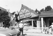 Demolishing the Fidelity Savings Bank building, circa 1975
