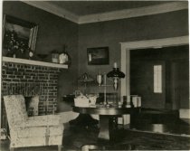 Living room of the Jenkins home in Mill Valley, CA, circa 1920s