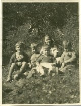 Jenkins and Cushing cousins, circa 1921.