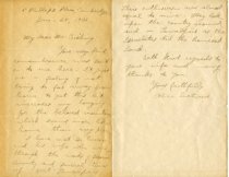 Letter from Alice Eastwood to Sidney B. Cushing, 1908