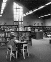 Children's Section of Mill Valley Public Library, 1970