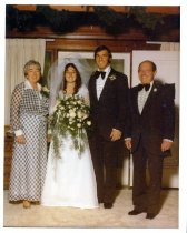 Monte Schneider's wedding, 1970s