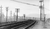 East Blithedale Trestle looking southerly, circa 1931