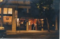 Exterior of Sweetwater at night, date unknown