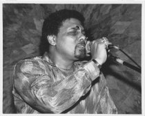 Closeup on stage at Sweetwater