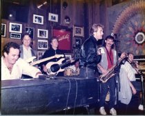 Sean Hopper, Gary Vogensen, Michael White, Tony Johnson, Huey Lewis, Keith