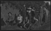 Guy's shack, sitting and standing, 1918