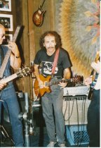 Carlos Santana,  Roy Rogers and Steve Ehrmann, 1989