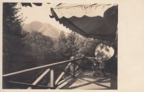 View of Mount Tamalpais from a Balcony