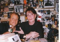 Woody Harrelson with Jeanie Patterson, 1998
