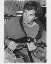 Ry Cooder, closeup, 1991