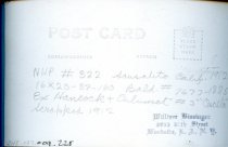 Northwest Pacific Railroad engine and car, #322, in Sausalito