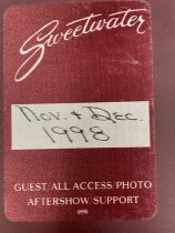 Sweetwater Scrapbook, November and December,  1998