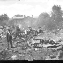 Fire at Leigh Street Bridge