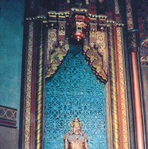 Statue inside the Fox Oakland