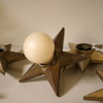 Metal stars from the Star & Garter Theatre, Chicago, IL