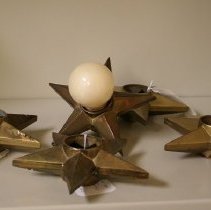 Metal stars from the Star & Garter Theatre, Chicago, IL