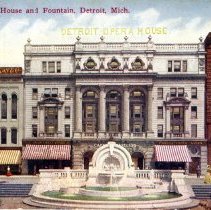 MI-Detroit-Detroit Opera House (1st) postcard 001